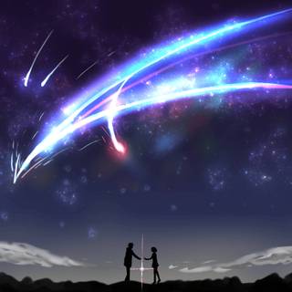 Shooting Star anime wallpaper