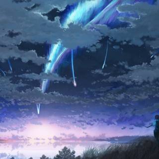 Shooting Star anime wallpaper