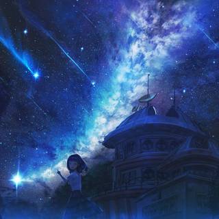 Shooting Star anime wallpaper