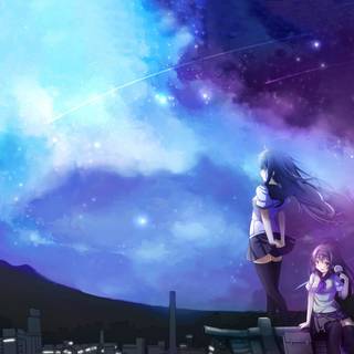 Shooting Star anime wallpaper