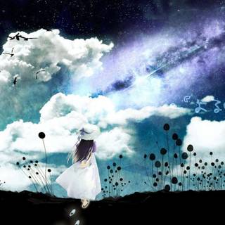 Shooting Star anime wallpaper