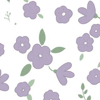 Spring cute purple wallpaper