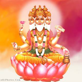 Brahma ji wallpaper