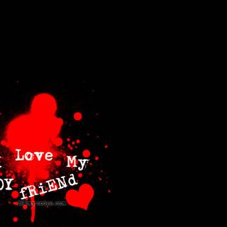 I heart my BF wallpaper