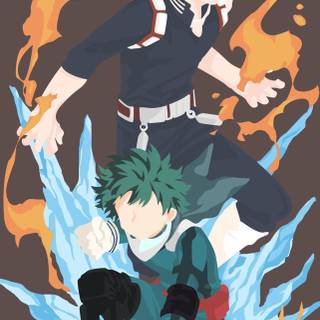 Boku No Hero 4k iPhone 14 Pro Max wallpaper