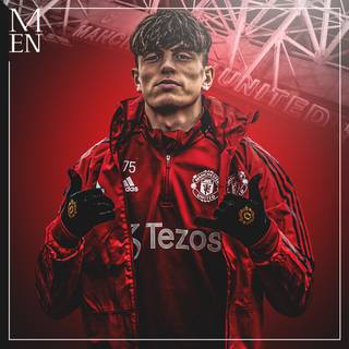 Alejandro Garnacho Manchester United wallpaper