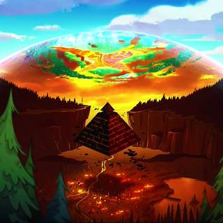 Gravity Falls 4k wallpaper