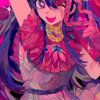 Ai Hoshino HD wallpaper