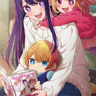 Ai Hoshino HD wallpaper