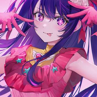 Ai Hoshino HD wallpaper