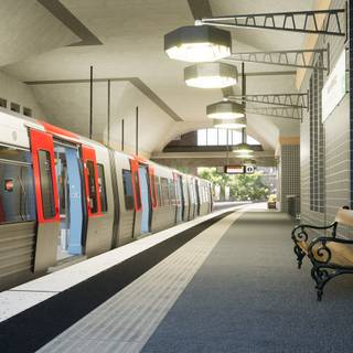 SubwaySim Hamburg wallpaper