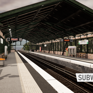 SubwaySim Hamburg wallpaper
