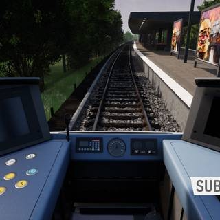 SubwaySim Hamburg wallpaper