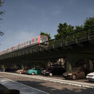 SubwaySim Hamburg wallpaper