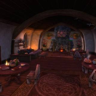 Fantasy room wallpaper