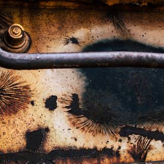 Corrosion wallpaper