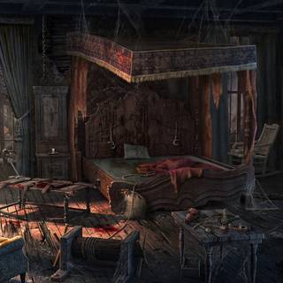 Fantasy room wallpaper