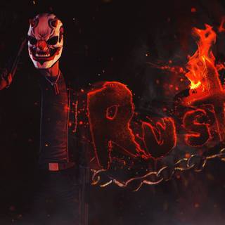 Rust video game wallpaper