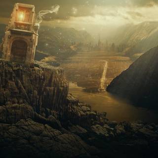 Magic house wallpaper