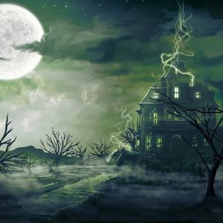 Magic house wallpaper