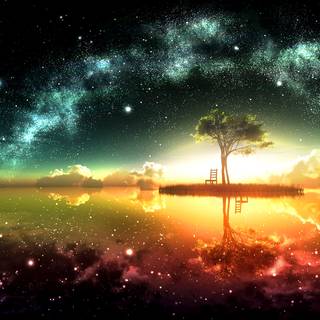 Space nature wallpaper