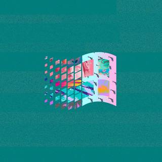 Windows retro wallpaper