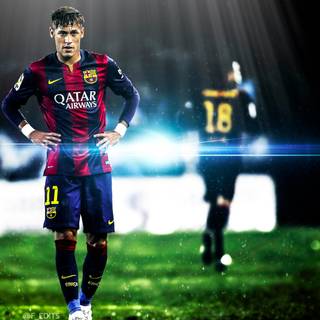 Neymar Jr desktop wallpaper