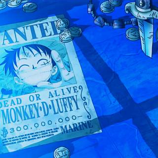 Blue One Piece wallpaper