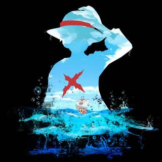 Blue One Piece wallpaper