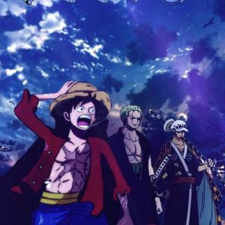 Blue One Piece wallpaper