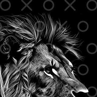 iPhone 14 Pro lion wallpaper