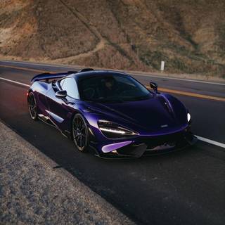 Purple McLaren wallpaper