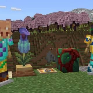 Minecraft 1.20 wallpaper