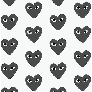 CDG hearts wallpaper