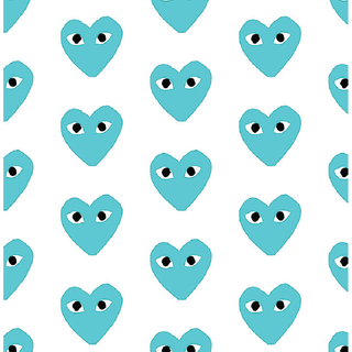 CDG hearts wallpaper
