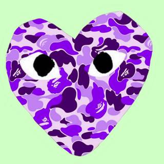 CDG hearts wallpaper