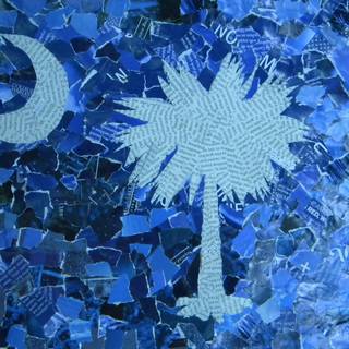 South Carolina flag wallpaper