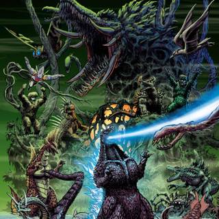 Godzilla Rulers Of Earth wallpaper