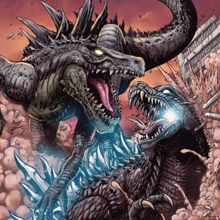 Godzilla Rulers Of Earth wallpaper