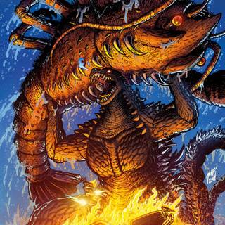 Godzilla Rulers Of Earth wallpaper