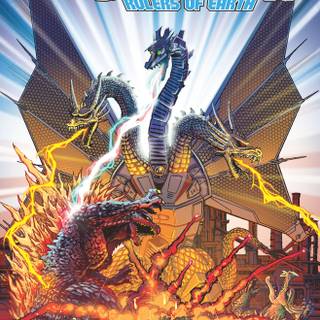 Godzilla Rulers Of Earth wallpaper