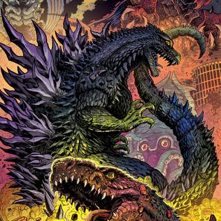Godzilla Rulers Of Earth wallpaper