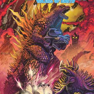 Godzilla Rulers Of Earth wallpaper