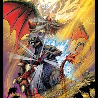 Godzilla Rulers Of Earth wallpaper