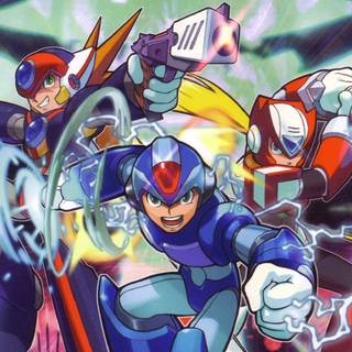 Mega Man X8 wallpaper