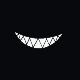 Black smile wallpaper
