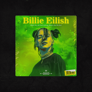 Billie Eilish album cover wallpaper