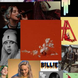 Billie Eilish album cover wallpaper