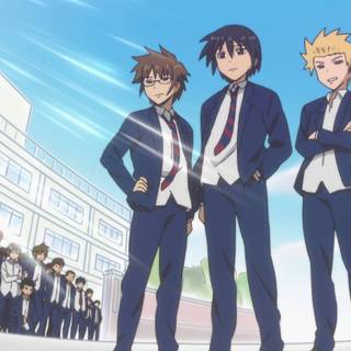 Daily Life of High School Boys wallpaper