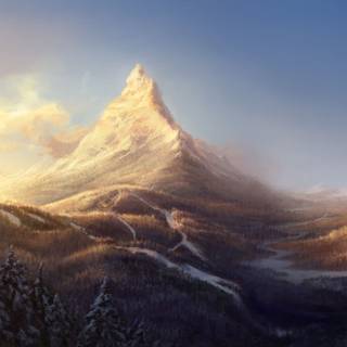 Mountaintop wallpaper